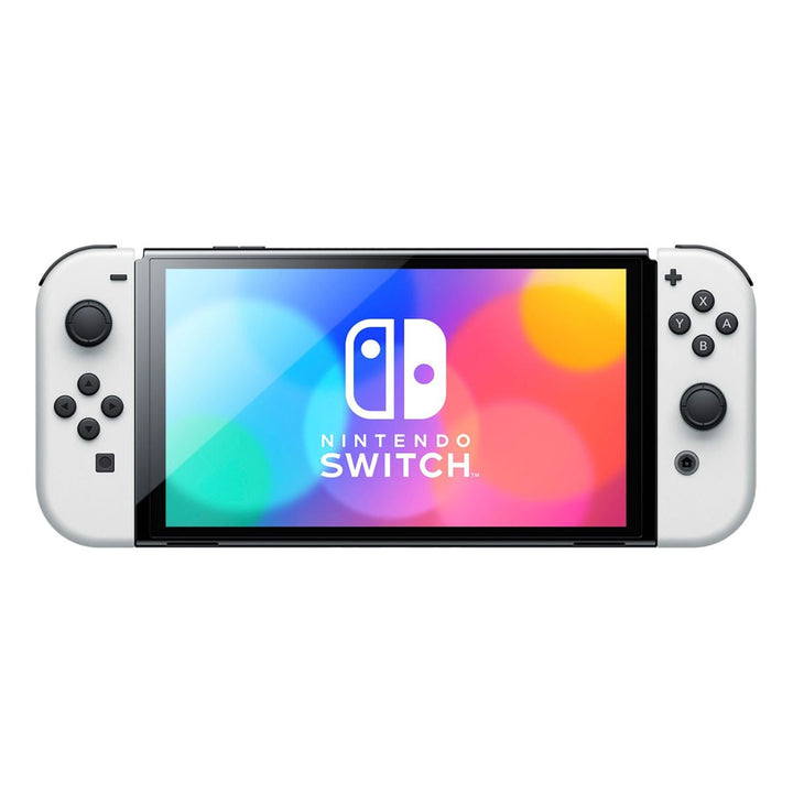 Real product image — Nintendo Switch OLED White; confirm supplied model before selling