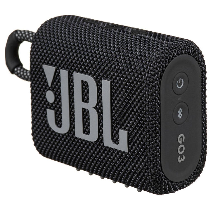 Real product image — JBL GO 3 Portable Bluetooth Speaker Black; confirm supplied model before selling